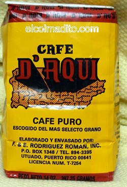  Puerto Rico Cafe D Aqui , Puerto Rican Coffee,  Cafe de Puerto Rico